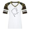 ATC&TRADE; EUROSPUN&REG; RING SPUN BASEBALL LADIES' TEE ATC0822L Thumbnail