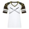 ATC&TRADE; EUROSPUN&REG; RING SPUN BASEBALL LADIES' TEE ATC0822L Thumbnail