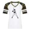 ATC&TRADE; EUROSPUN&REG; RING SPUN BASEBALL LADIES' TEE ATC0822L Thumbnail