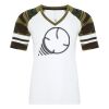 ATC&TRADE; EUROSPUN&REG; RING SPUN BASEBALL LADIES' TEE ATC0822L Thumbnail