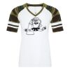 ATC&TRADE; EUROSPUN&REG; RING SPUN BASEBALL LADIES' TEE ATC0822L Thumbnail