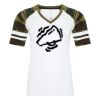 ATC&TRADE; EUROSPUN&REG; RING SPUN BASEBALL LADIES' TEE ATC0822L Thumbnail