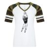 ATC&TRADE; EUROSPUN&REG; RING SPUN BASEBALL LADIES' TEE ATC0822L Thumbnail