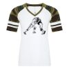 ATC&TRADE; EUROSPUN&REG; RING SPUN BASEBALL LADIES' TEE ATC0822L Thumbnail