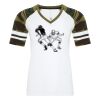 ATC&TRADE; EUROSPUN&REG; RING SPUN BASEBALL LADIES' TEE ATC0822L Thumbnail