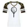 ATC&TRADE; EUROSPUN&REG; RING SPUN BASEBALL LADIES' TEE ATC0822L Thumbnail