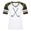 ATC&TRADE; EUROSPUN&REG; RING SPUN BASEBALL LADIES' TEE ATC0822L Thumbnail