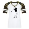 ATC&TRADE; EUROSPUN&REG; RING SPUN BASEBALL LADIES' TEE ATC0822L Thumbnail