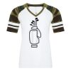 ATC&TRADE; EUROSPUN&REG; RING SPUN BASEBALL LADIES' TEE ATC0822L Thumbnail