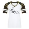 ATC&TRADE; EUROSPUN&REG; RING SPUN BASEBALL LADIES' TEE ATC0822L Thumbnail