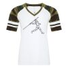 ATC&TRADE; EUROSPUN&REG; RING SPUN BASEBALL LADIES' TEE ATC0822L Thumbnail