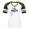ATC&TRADE; EUROSPUN&REG; RING SPUN BASEBALL LADIES' TEE ATC0822L Thumbnail