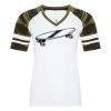 ATC&TRADE; EUROSPUN&REG; RING SPUN BASEBALL LADIES' TEE ATC0822L Thumbnail