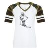ATC&TRADE; EUROSPUN&REG; RING SPUN BASEBALL LADIES' TEE ATC0822L Thumbnail