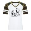 ATC&TRADE; EUROSPUN&REG; RING SPUN BASEBALL LADIES' TEE ATC0822L Thumbnail