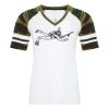ATC&TRADE; EUROSPUN&REG; RING SPUN BASEBALL LADIES' TEE ATC0822L Thumbnail