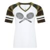 ATC&TRADE; EUROSPUN&REG; RING SPUN BASEBALL LADIES' TEE ATC0822L Thumbnail