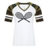ATC&TRADE; EUROSPUN&REG; RING SPUN BASEBALL LADIES' TEE ATC0822L Thumbnail