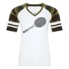 ATC&TRADE; EUROSPUN&REG; RING SPUN BASEBALL LADIES' TEE ATC0822L Thumbnail