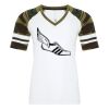 ATC&TRADE; EUROSPUN&REG; RING SPUN BASEBALL LADIES' TEE ATC0822L Thumbnail