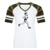ATC&TRADE; EUROSPUN&REG; RING SPUN BASEBALL LADIES' TEE ATC0822L Thumbnail