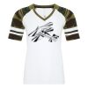 ATC&TRADE; EUROSPUN&REG; RING SPUN BASEBALL LADIES' TEE ATC0822L Thumbnail