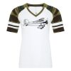 ATC&TRADE; EUROSPUN&REG; RING SPUN BASEBALL LADIES' TEE ATC0822L Thumbnail