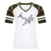ATC&TRADE; EUROSPUN&REG; RING SPUN BASEBALL LADIES' TEE ATC0822L Thumbnail