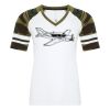 ATC&TRADE; EUROSPUN&REG; RING SPUN BASEBALL LADIES' TEE ATC0822L Thumbnail