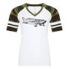 ATC&TRADE; EUROSPUN&REG; RING SPUN BASEBALL LADIES' TEE ATC0822L Thumbnail