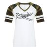 ATC&TRADE; EUROSPUN&REG; RING SPUN BASEBALL LADIES' TEE ATC0822L Thumbnail