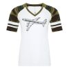 ATC&TRADE; EUROSPUN&REG; RING SPUN BASEBALL LADIES' TEE ATC0822L Thumbnail