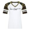 ATC&TRADE; EUROSPUN&REG; RING SPUN BASEBALL LADIES' TEE ATC0822L Thumbnail
