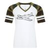 ATC&TRADE; EUROSPUN&REG; RING SPUN BASEBALL LADIES' TEE ATC0822L Thumbnail