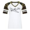 ATC&TRADE; EUROSPUN&REG; RING SPUN BASEBALL LADIES' TEE ATC0822L Thumbnail