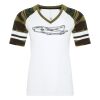 ATC&TRADE; EUROSPUN&REG; RING SPUN BASEBALL LADIES' TEE ATC0822L Thumbnail