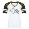 ATC&TRADE; EUROSPUN&REG; RING SPUN BASEBALL LADIES' TEE ATC0822L Thumbnail
