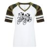 ATC&TRADE; EUROSPUN&REG; RING SPUN BASEBALL LADIES' TEE ATC0822L Thumbnail