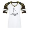 ATC&TRADE; EUROSPUN&REG; RING SPUN BASEBALL LADIES' TEE ATC0822L Thumbnail