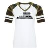 ATC&TRADE; EUROSPUN&REG; RING SPUN BASEBALL LADIES' TEE ATC0822L Thumbnail