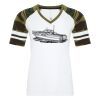 ATC&TRADE; EUROSPUN&REG; RING SPUN BASEBALL LADIES' TEE ATC0822L Thumbnail