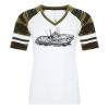 ATC&TRADE; EUROSPUN&REG; RING SPUN BASEBALL LADIES' TEE ATC0822L Thumbnail