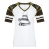ATC&TRADE; EUROSPUN&REG; RING SPUN BASEBALL LADIES' TEE ATC0822L Thumbnail