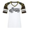 ATC&TRADE; EUROSPUN&REG; RING SPUN BASEBALL LADIES' TEE ATC0822L Thumbnail