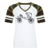ATC&TRADE; EUROSPUN&REG; RING SPUN BASEBALL LADIES' TEE ATC0822L Thumbnail