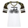 ATC&TRADE; EUROSPUN&REG; RING SPUN BASEBALL LADIES' TEE ATC0822L Thumbnail