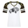 ATC&TRADE; EUROSPUN&REG; RING SPUN BASEBALL LADIES' TEE ATC0822L Thumbnail