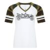 ATC&TRADE; EUROSPUN&REG; RING SPUN BASEBALL LADIES' TEE ATC0822L Thumbnail