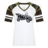 ATC&TRADE; EUROSPUN&REG; RING SPUN BASEBALL LADIES' TEE ATC0822L Thumbnail