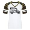 ATC&TRADE; EUROSPUN&REG; RING SPUN BASEBALL LADIES' TEE ATC0822L Thumbnail
